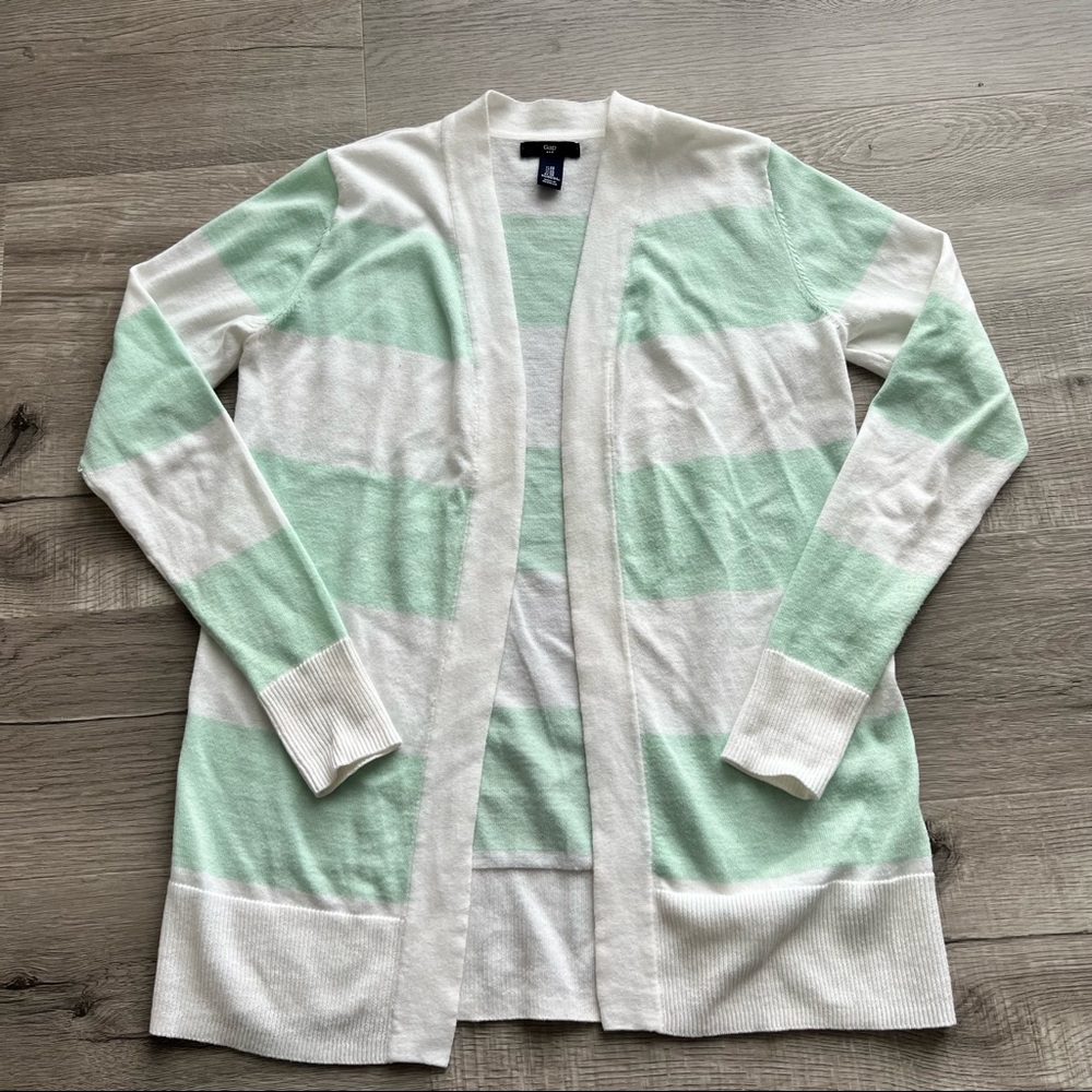 Gap Cardigan Sweater | Mint Green